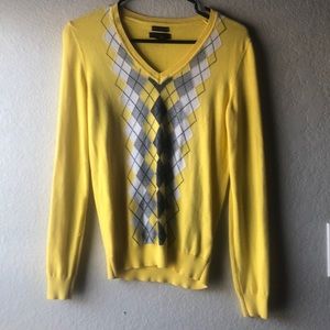 Tommy Hilfiger yellow sweater